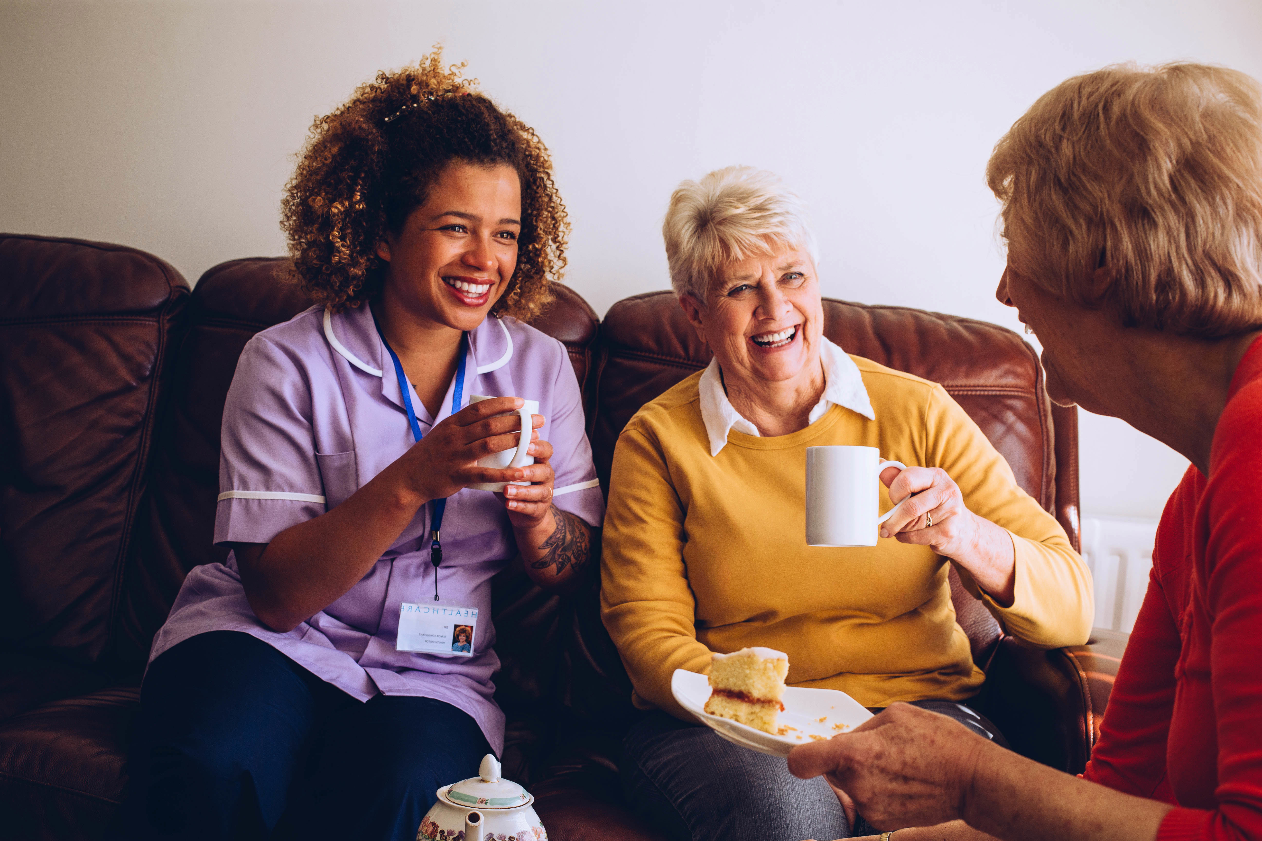 Working in a patients own home